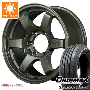 ハイエース 200系用 サマータイヤ グリップマックス スタチャー HC-V 215/65R16C 109/107S ホワイトレター レイズ グラムライツ 57DR-X L