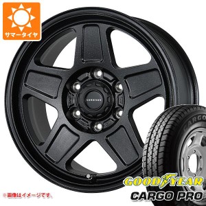 ハイエース 200系用 サマータイヤ グッドイヤー カーゴ プロ 195/80R15 107/105N ランドフット GWD 6.0-15 タイヤホイール4本セット