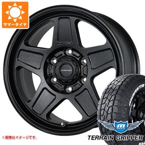 FJクルーザー 10系用 サマータイヤ モンスタ テレーングリッパー LT285/70R17 121/118R ホワイトレター ランドフット GWD 8.0-17 タイヤ