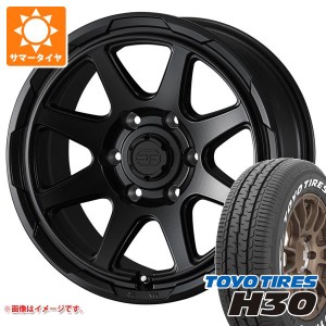 ハイエース 200系用 サマータイヤ トーヨー H30 215/65R16C 109/107R ホワイトレター スタットベルク 6.5-16 タイヤホイール4本セット