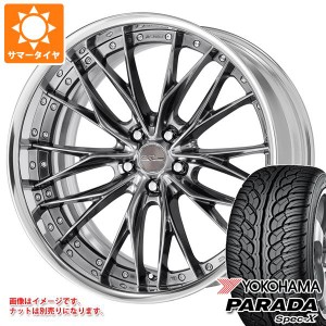 40系アルファード用 サマータイヤ ヨコハマ パラダ スペック-X PA02 255/35R22 99V REINF ワーク シュヴァート ブルネン 8.5-22 タイヤホ