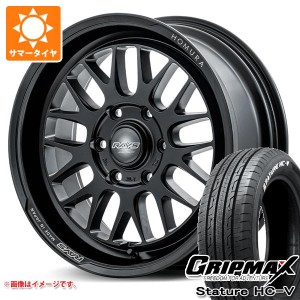 ハイエース 200系用 サマータイヤ グリップマックス スタチャー HC-V 215/60R17C 109/107S ホワイトレター レイズ ホムラ 2x9L-RA 6.5-17