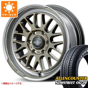 ハイエース 200系用 サマータイヤ オーレンカウンター ニューストリート OG-20 215/60R17C 109/107T ホワイトレター レイズ ホムラ 2x9L-