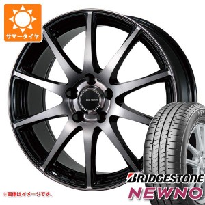 サマータイヤ 185/55R15 82V ブリヂストン ニューノ エコフォルム CRS23 5.5-15 タイヤホイール4本セット