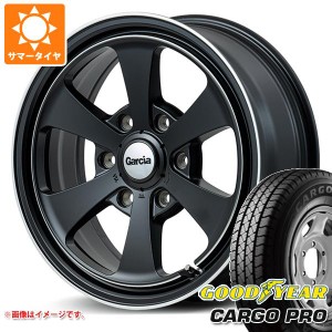 ハイエース 200系用 サマータイヤ グッドイヤー カーゴ プロ 195/80R15 107/105N ガルシア ダラス6 6.0-15 タイヤホイール4本セット