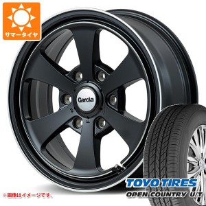 ハイエース 200系用 サマータイヤ トーヨー オープンカントリー U/T 215/70R16 100H ガルシア ダラス6 6.5-16 タイヤホイール4本セット