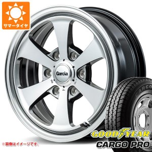 ハイエース 200系用 サマータイヤ グッドイヤー カーゴ プロ 195/80R15 107/105N ガルシア ダラス6 6.0-15 タイヤホイール4本セット