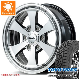 ハイエース 200系用 サマータイヤ トーヨー オープンカントリー R/T 215/70R16 100Q ブラックレター ガルシア ダラス6 6.5-16 タイヤホイ