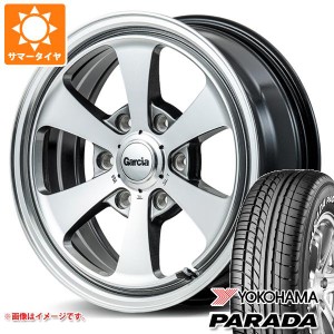 ハイエース 200系用 サマータイヤ 2024年製 ヨコハマ パラダ PA03 215/60R17C 109/107S ホワイトレター ガルシア ダラス6 6.5-17 タイヤ