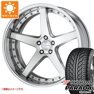 40系アルファード用 サマータイヤ ヨコハマ パラダ スペック-X PA02 255/35R22 99V REINF ワーク グノーシス CVF 8.5-22 タイヤホイール4