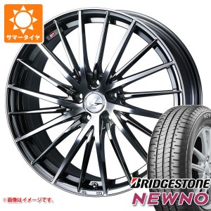 サマータイヤ 215/45R18 93W XL ブリヂストン ニューノ レオニス FR 7.0-18 タイヤホイール4本セット