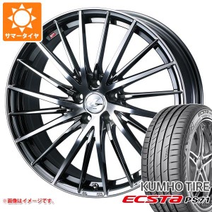 サマータイヤ 215/55R17 94W クムホ エクスタ PS71 レオニス FR 7.0-17 タイヤホイール4本セット