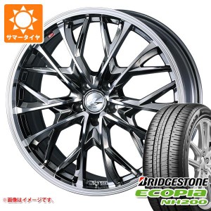 サマータイヤ 215/60R16 95H ブリヂストン エコピア NH200 レオニス MV 6.5-16 タイヤホイール4本セット