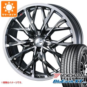 サマータイヤ 215/55R17 94V ヨコハマ ブルーアースXT AE61 レオニス MV 7.0-17 タイヤホイール4本セット