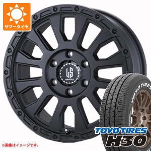 ハイエース 200系用 サマータイヤ トーヨー H30 215/60R17 C 109/107R ホワイトレター ラ・ストラーダ アヴェンチュラ 6.5-17 タイヤホイ