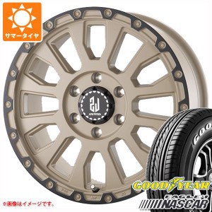 ハイエース 200系用 サマータイヤ グッドイヤー イーグル ＃1 ナスカー 215/60R17C 109/107R ホワイトレター ラ・ストラーダ アヴェンチ