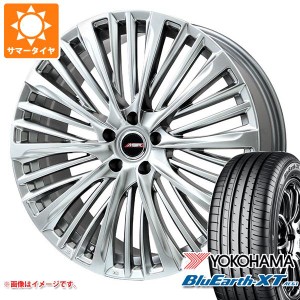 40系アルファード用 サマータイヤ ヨコハマ ブルーアースXT AE61 225/60R18 100H プレミックス MER-X 7.0-18 タイヤホイール4本セット