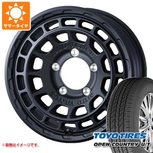 ジムニーシエラ JB74W用 サマータイヤ トーヨー オープンカントリー U/T 215/70R16 100H マッドヴァンスX タイプF 6.0-16 タイヤホイール