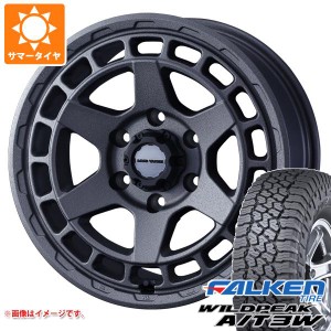 FJクルーザー 10系用 サマータイヤ ファルケン ワイルドピーク A/T3W LT285/70R17 116Q マッドヴァンスX タイプS 8.0-17 タイヤホイール4