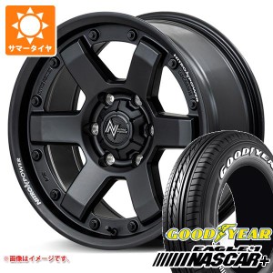 ハイエース 200系用 サマータイヤ グッドイヤー イーグル ＃1 ナスカープラス 215/60R17C 109/107R ホワイトレター ナイトロパワー M6 カ