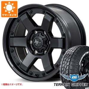 5本セット FJクルーザー 10系用 サマータイヤ モンスタ テレーングリッパー 265/70R17 115T ホワイトレター ナイトロパワー M6 カービン 