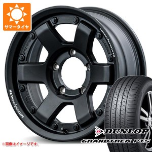 ジムニー用 サマータイヤ ダンロップ グラントレック PT5 175/80R16 91S ナイトロパワー M6 カービン 5.5-16 タイヤホイール4本セット