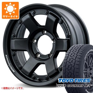 5本セット ジムニー用 サマータイヤ トーヨー オープンカントリー A/T3 175/80R16 91S ホワイトレター ナイトロパワー M6 カービン 5.5-1