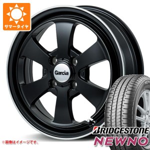 キャリイ DA16T用 サマータイヤ 2023年製 ブリヂストン ニューノ 165/65R14 79S ガルシア ダラス6 4.5-14 タイヤホイール4本セット