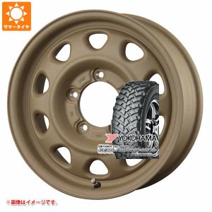 5本セット ジムニー用 サマータイヤ ヨコハマ ジオランダー M/T+ G001J 195R16C 104/102Q ランドフット SWZ 5.5-16 タイヤホイール5本セ