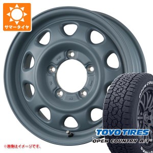 ジムニー用 サマータイヤ トーヨー オープンカントリー A/T3 175/80R16 91S ホワイトレター ランドフット SWZ 5.5-16 タイヤホイール4本