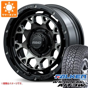 ジムニー JB64W用 サマータイヤ ファルケン ワイルドピーク A/T3W LT225/75R16 115/112Q レイズ デイトナ M9+ 5.5-16 タイヤホイール4本