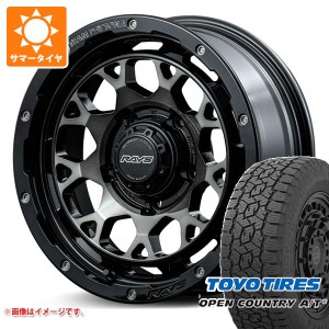 ジムニー用 サマータイヤ トーヨー オープンカントリー A/T3 175/80R16 91S ブラックレター レイズ デイトナ M9+ 5.5-16 タイヤホイール4