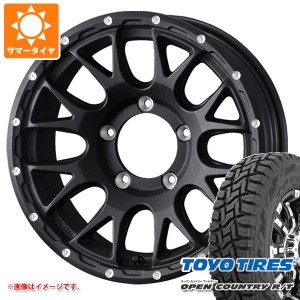 ジムニー JB64W用 サマータイヤ トーヨー オープンカントリー R/T 215/70R16 100Q ブラックレター マッドヴァンス08 5.5-16 タイヤホイー