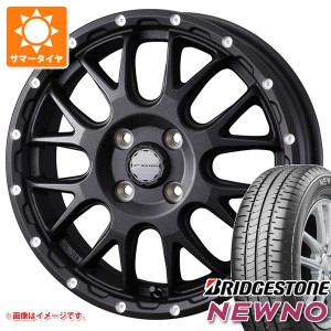 2024年製 サマータイヤ 165/55R15 75V ブリヂストン ニューノ マッドヴァンス08 4.5-15 タイヤホイール4本セット