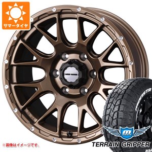 FJクルーザー 10系用 サマータイヤ モンスタ テレーングリッパー LT285/70R17 121/118R ホワイトレター マッドヴァンス08 8.0-17 タイヤ