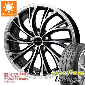 サマータイヤ 165/55R14 72V グッドイヤー イーグル LS2000 ハイブリッド2 プレシャス HS-2 4.5-14 タイヤホイール4本セット