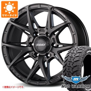 5本セット FJクルーザー 10系用 サマータイヤ モンスタ マッドウォーリアー LT265/70R17 121/118Q ホワイトレター レイズ ベルサス VV21S