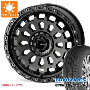 30系アルファード用 サマータイヤ トーヨー オープンカントリー U/T 225/65R17 102H エアージー ヴァルカン 7.0-17 タイヤホイール4本セ