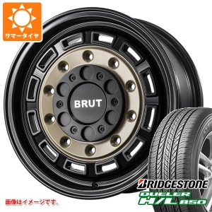 ハイエース 200系用 サマータイヤ ブリヂストン デューラー H/L850 215/70R16 100H ブルート BR-70 6.5-16 タイヤホイール4本セット