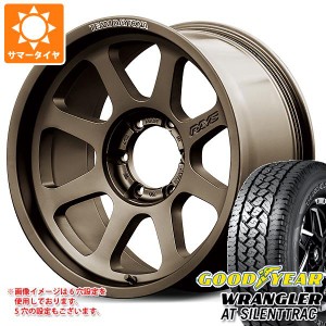 サマータイヤ 265/70R17 116H XL グッドイヤー ラングラー AT サイレントトラック アウトラインホワイトレター レイズ デイトナ D108 8.0