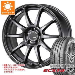 サマータイヤ 215/55R17 94W クムホ エクスタ PS71 SSR GTV02 7.0-17 タイヤホイール4本セット