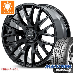 ランドクルーザー300用 サマータイヤ マックストレック フォルティス T5 285/45R22 114V XL レイズ ホムラ 2x9R 10.0-22 タイヤホイール4