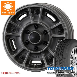 ハイエース 200系用 サマータイヤ トーヨー オープンカントリー U/T 215/70R16 100H クリムソン ディーン BJ メキシカン 6.5-16 タイヤホ