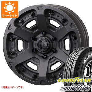 ハイエース 200系用 サマータイヤ グッドイヤー イーグル ＃1 ナスカー 215/60R17C 109/107R ホワイトレター クリムソン MG アーマー FF 