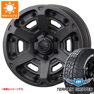 ハイラックス 120系用 サマータイヤ モンスタ テレーングリッパー 265/65R17 116T XL ホワイトレター クリムソン MG アーマー FF 8.0-17 