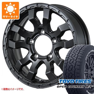 ジムニー用 サマータイヤ トーヨー オープンカントリー A/T3 175/80R16 91S ホワイトレター ヴァブロ RR-01 5.5-16 タイヤホイール4本セ