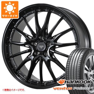 サマータイヤ 225/50R17 98W XL ハンコック ベンタス プライム4 K135 ドルフレン ヒューヴァー 7.0-17 タイヤホイール4本セット