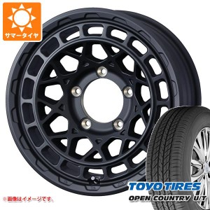 ジムニーシエラ JB74W用 サマータイヤ トーヨー オープンカントリー U/T 215/70R16 100H マッドヴァンスX タイプM 6.0-16 タイヤホイール