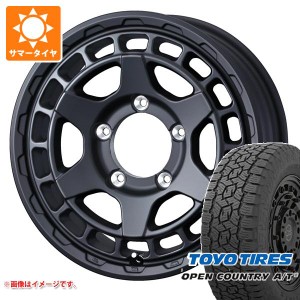 ジムニー用 サマータイヤ トーヨー オープンカントリー A/T3 175/80R16 91S ブラックレター マッドヴァンスX タイプS 5.5-16 タイヤホイ