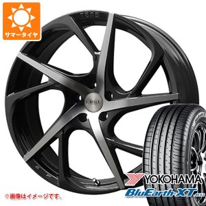 ボルボ XC90 LB/LD系用 サマータイヤ ヨコハマ ブルーアースXT AE61 235/55R19 105V XL エアスト VS5-R タイヤホイール4本セット